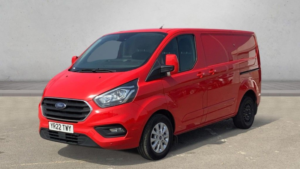 2022 Ford Transit Custom 2.0 280 Ecoblue Limited Panel Van 5dr Diesel Manual L1 H1 Euro 6 (s/s) (130 Ps) in Red — image 2