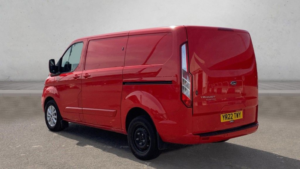 2022 Ford Transit Custom 2.0 280 Ecoblue Limited Panel Van 5dr Diesel Manual L1 H1 Euro 6 (s/s) (130 Ps) in Red — image 3