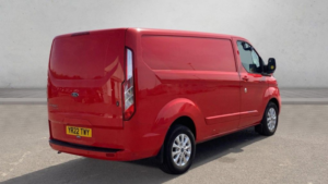 2022 Ford Transit Custom 2.0 280 Ecoblue Limited Panel Van 5dr Diesel Manual L1 H1 Euro 6 (s/s) (130 Ps) in Red — image 4
