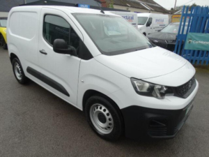 2023 Peugeot E-Partner 800 50kwh Professional Premium + Standard Panel Van Auto Swb 5dr (7.4kw Charger) in White — image 3