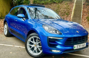 2014 Porsche Macan Turbo 4x4*panroof-Camera-7services**stunning!** in Blue — image 6