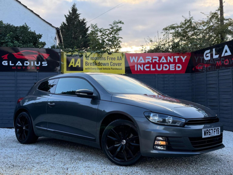 2017 Volkswagen Scirocco 1.4 Tsi Gt Black Edition Euro 6 (s/s) 3dr in Grey — image 1