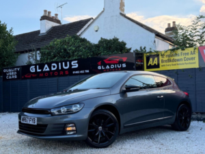 2017 Volkswagen Scirocco 1.4 Tsi Gt Black Edition Euro 6 (s/s) 3dr in Grey — image 3