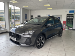 2023 Ford Fiesta 1.0 Fiesta Active X 5 Door 1.0l Ecoboost 125ps Mhev Fwd 6-Speed Manual in Grey — image 2