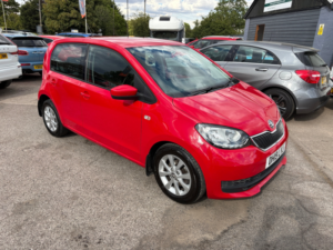 2019 Skoda Citigo 1.0 Mpi Greentech Se Hatchback 5dr Petrol Manual Euro 6 (s/s) (60 Ps) in Red — image 3