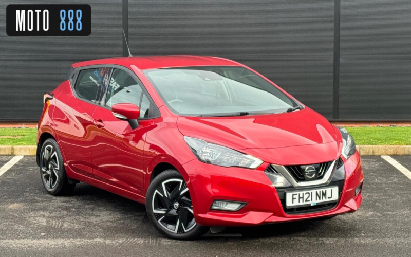2021 Nissan Micra 1.0 Ig-T Acenta Euro 6 (s/s) 5dr in Red — image 1
