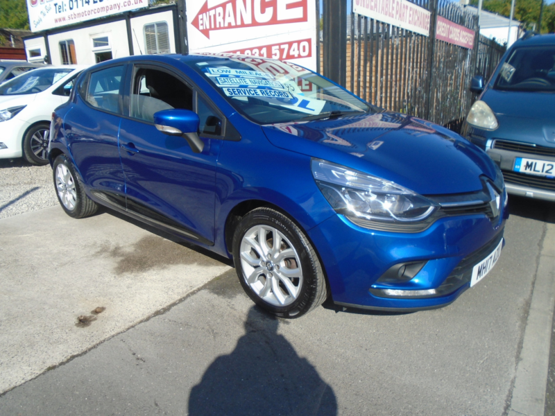 2017 Renault Clio 1.2 16v Dynamique Nav Hatchback 5dr Petrol Manual Euro 6 (75 Ps) in Blue — image 1