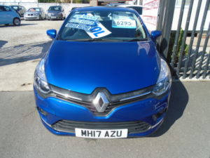 2017 Renault Clio 1.2 16v Dynamique Nav Hatchback 5dr Petrol Manual Euro 6 (75 Ps) in Blue — image 2