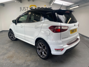 2018 Ford Ecosport 1.0t Ecoboost St-Line SUV 5dr Petrol Manual Euro 6 (s/s) (125 Ps) in White — image 3