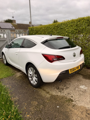 2014 Vauxhall Astra Gtc 1.4 T Sri in White — image 4