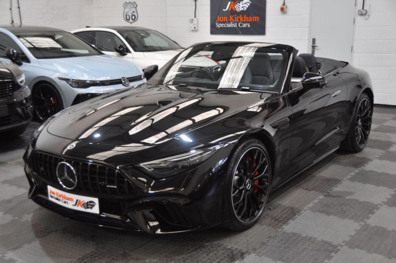2024 Mercedes-Benz Sl 4.0 Sl55 V8 Biturbo Amg (premium Plus) Spds Mct 4matic+ Euro 6 (s/s) 2dr in Black — image 1