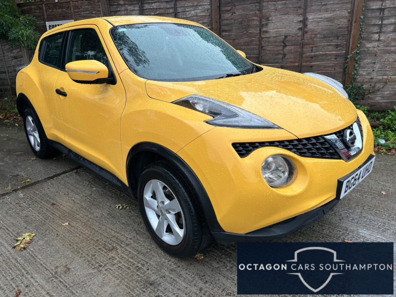 2014 Nissan Juke 1.6 Visia SUV 5dr Petrol Manual Euro 5 (94 Ps) in Yellow — image 1