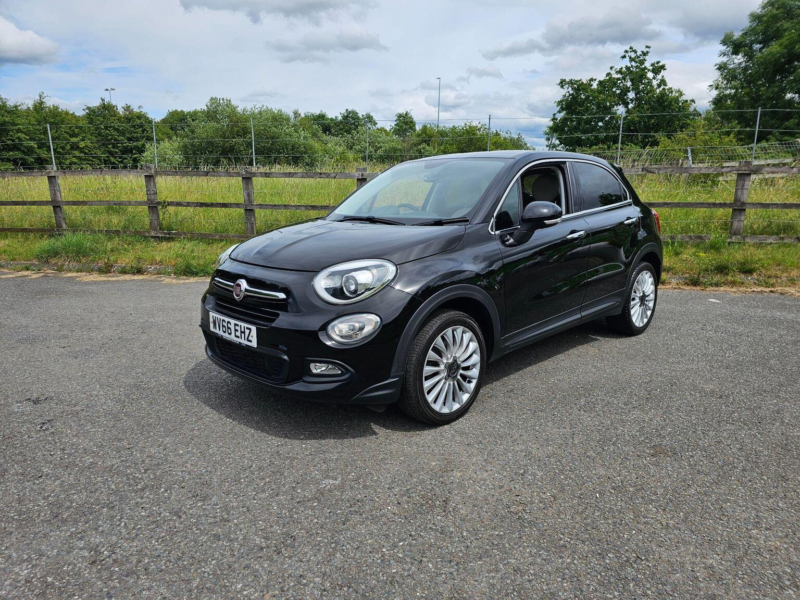 2016 Fiat 500x 1.4 Multiair Lounge Euro 6 (s/s) 5dr in Black — image 1