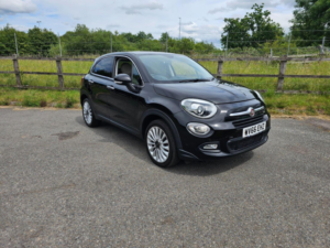 2016 Fiat 500x 1.4 Multiair Lounge Euro 6 (s/s) 5dr in Black — image 4
