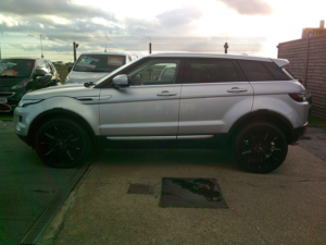 2012 Land Rover Range Rover Evoque 2.2 Sd4 Prestige in Silver — image 2