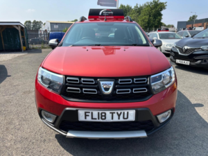 2017 Dacia Sandero Stepway 1.5 Dci Laureate Euro 6 (s/s) 5dr in Red — image 2
