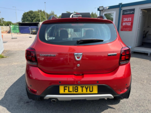 2017 Dacia Sandero Stepway 1.5 Dci Laureate Euro 6 (s/s) 5dr in Red — image 6