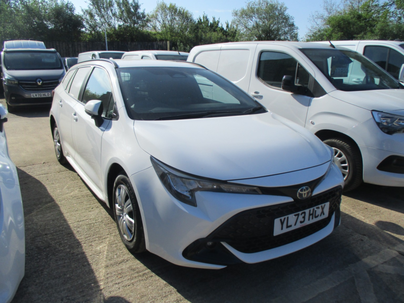 2024 Toyota Corolla 1.8 Vvt-H Petrol Commercial Van Derived Car in White — image 1