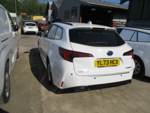 2024 Toyota Corolla 1.8 Vvt-H Petrol Commercial Van Derived Car in White — image 3
