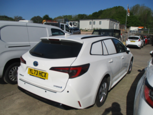 2024 Toyota Corolla 1.8 Vvt-H Petrol Commercial Van Derived Car in White — image 4