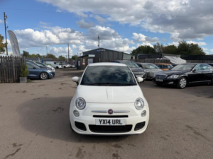 2014 Fiat 500 1.2 S Euro 6 (s/s) 3dr in White — image 2