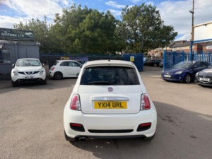 2014 Fiat 500 1.2 S Euro 6 (s/s) 3dr in White — image 5