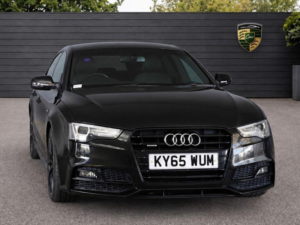 2015 Audi A5 2.0 Tdi Black Edition Plus Sportback S Tronic Quattro Euro 6 (s/s) 5dr in Black — image 2