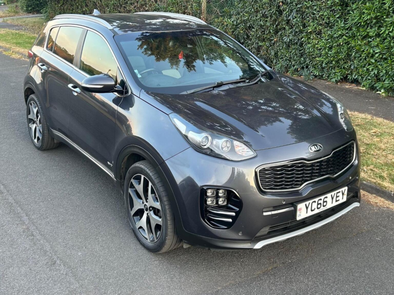 2016 Kia Sportage 2.0 Crdi Gt-Line AWD Euro 6 5dr in Silver — image 1