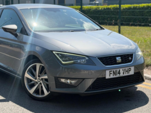 2014 SEAT Leon 1.8 Tsi Fr Sport Coupe Euro 6 (s/s) 3dr in Grey — image 3
