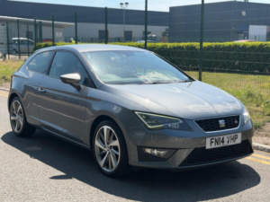 2014 SEAT Leon 1.8 Tsi Fr Sport Coupe Euro 6 (s/s) 3dr in Grey — image 4