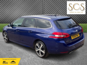 2016 Peugeot 308 Sw 1.2 Puretech Gt Line in Blue — image 5