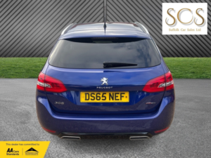 2016 Peugeot 308 Sw 1.2 Puretech Gt Line in Blue — image 6