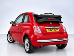 2010 Fiat 500c 1.3 Multijet Lounge Euro 5 (s/s) 2dr in Red — image 2