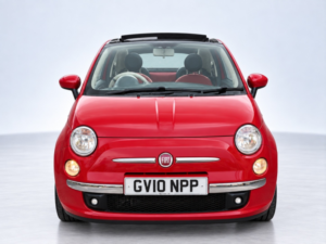2010 Fiat 500c 1.3 Multijet Lounge Euro 5 (s/s) 2dr in Red — image 3