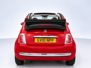 2010 Fiat 500c 1.3 Multijet Lounge Euro 5 (s/s) 2dr in Red — image 4