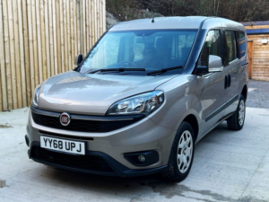 2019 Fiat Doblo 4 SEAT Petrol Wheelchair Accessible Disabled Access Vehicle Wav in Bronze — image 5