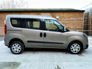 2019 Fiat Doblo 4 SEAT Petrol Wheelchair Accessible Disabled Access Vehicle Wav in Bronze — image 6