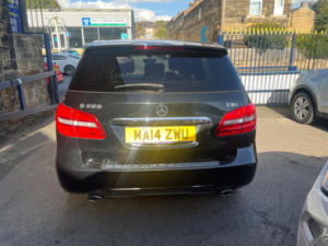 2014 Mercedes-Benz B Class 1.8 B200 Cdi Sport Euro 5 (s/s) 5dr in Black — image 5