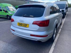 2011 Audi Q7 3.0 Tdi V6 Se Tiptronic Quattro Euro 5 (s/s) 5dr in Silver — image 3