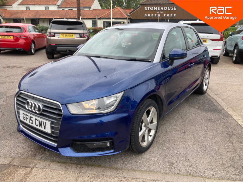 2015 Audi A1 1.6 Tdi Sport Sportback 5dr Diesel Manual Euro 6 (s/s) (116 Ps) in Blue — image 1
