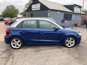 2015 Audi A1 1.6 Tdi Sport Sportback 5dr Diesel Manual Euro 6 (s/s) (116 Ps) in Blue — image 4