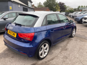 2015 Audi A1 1.6 Tdi Sport Sportback 5dr Diesel Manual Euro 6 (s/s) (116 Ps) in Blue — image 5