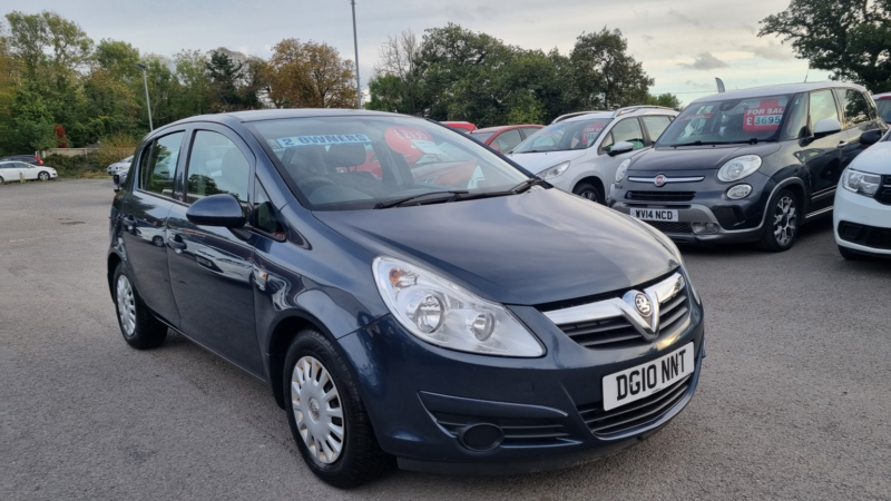 2010 Vauxhall Corsa 1.0 I Ecoflex 12v S in Blue — image 1