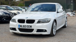 2010 BMW 3 Series 2.0 320i M Sport Business Edition Euro 5 4dr in White — image 3