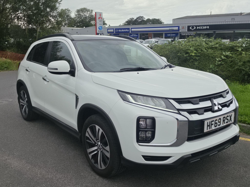 2019 Mitsubishi Asx 2.0 Mivec Exceed SUV 5dr Petrol CVT 4WD Euro 6 (s/s) (150 Ps) in White — image 1