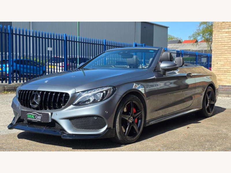 2017 Mercedes-Benz C Class 2.1 C250d Amg Line (premium Plus) Cabriolet G-Tronic+ Euro 6 (s/s) 2dr in Grey — image 1