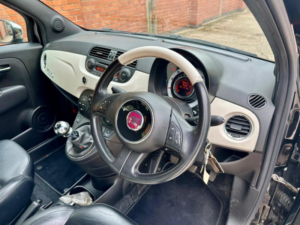 2013 Fiat 500 0.9 Twinair Bygucci Euro 5 (s/s) 3dr in Black — image 6
