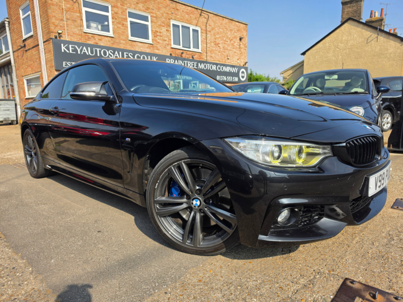 2015 BMW 4 Series 3.0 435d M Sport Coupe 2dr Diesel Auto Xdrive Euro 6 (s/s) (313 Ps) in Black — image 1