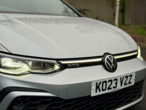 2023 Volkswagen Golf 2.0 Tdi Gtd Hatchback 5dr Diesel DSG Euro 6 (s/s) (200 Ps) in Silver — image 3
