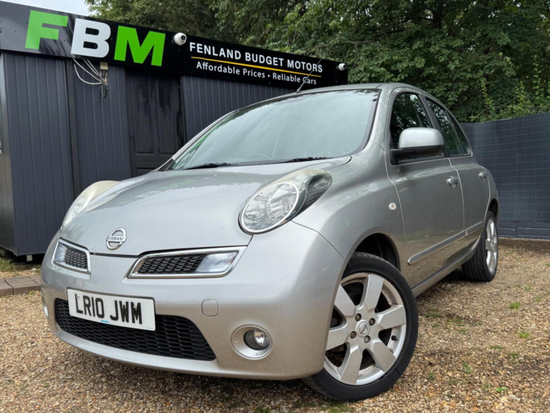 2010 Nissan Micra 1.2 16v N-Tec 5dr in Silver — image 1